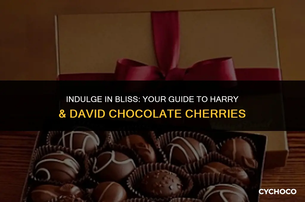 where to buy harry and david chocolate cherries
