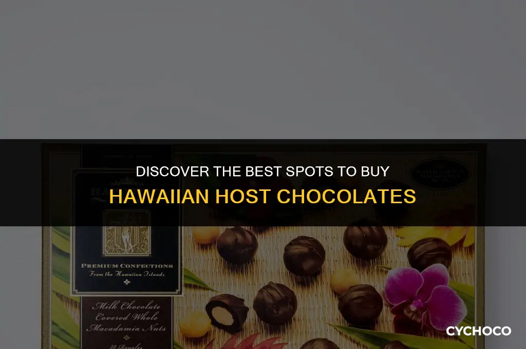 where to buy hawaiian host chocolates