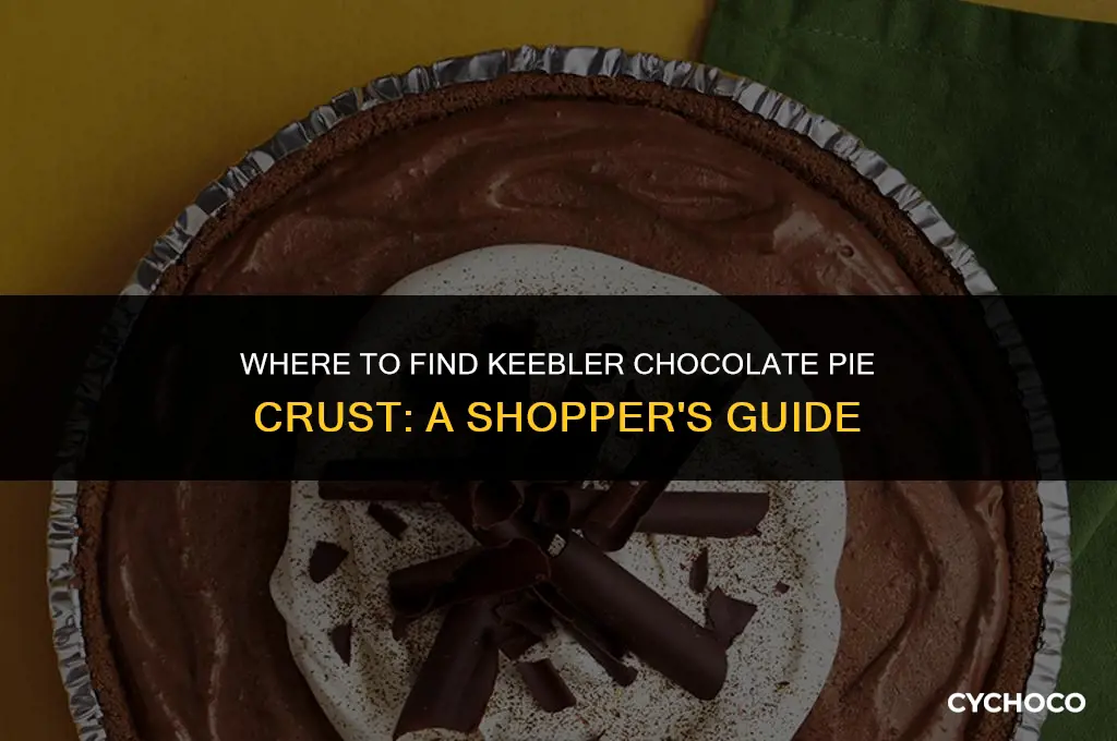 where to buy keebler chocolate pie crust