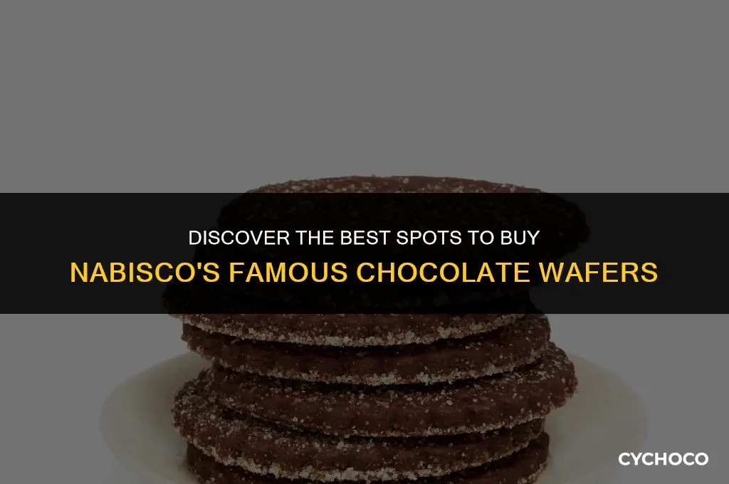 where to buy nabisco famous chocolate wafers