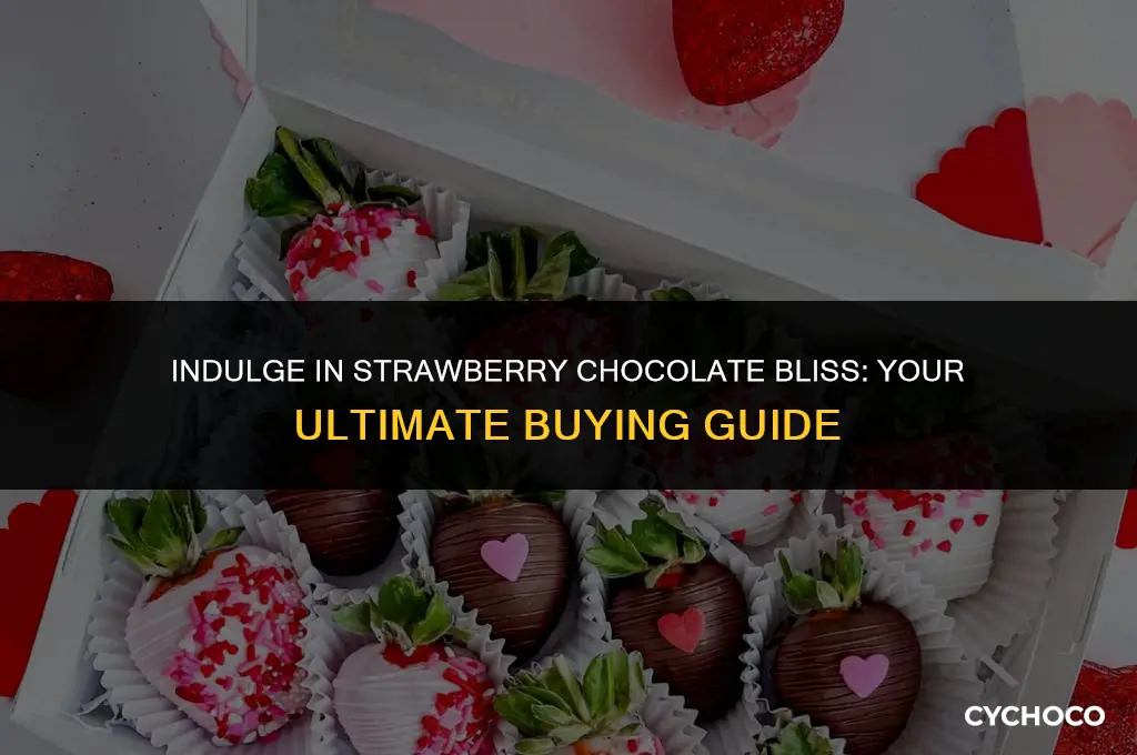 where to buy strawberry chocolate