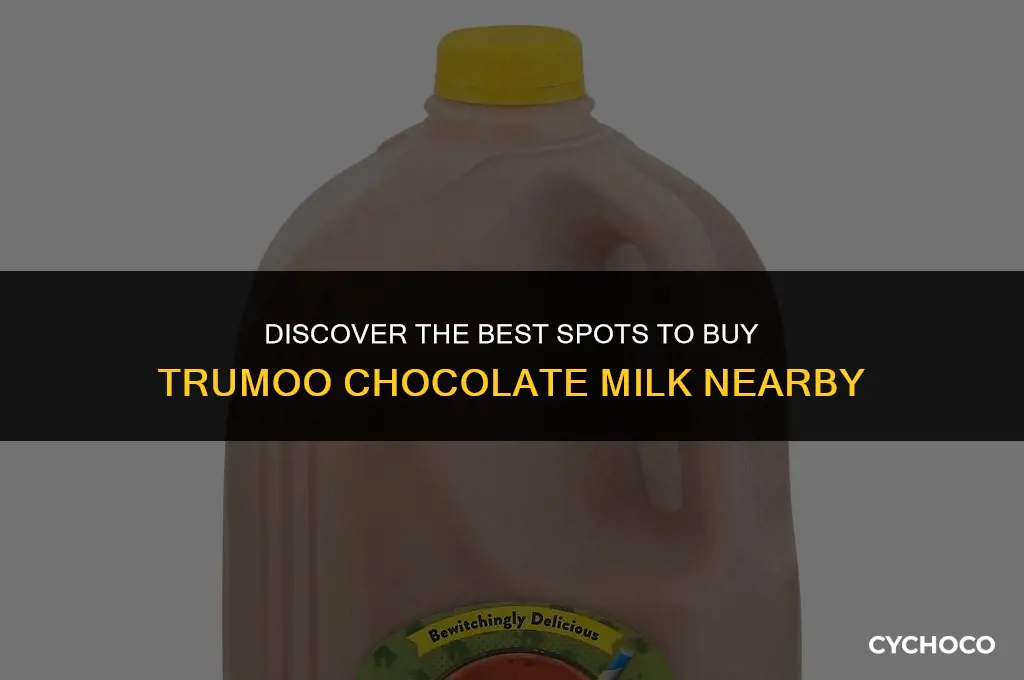 where to buy trumoo chocolate milk