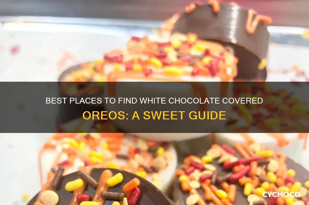 where to buy white chocolate covered oreos