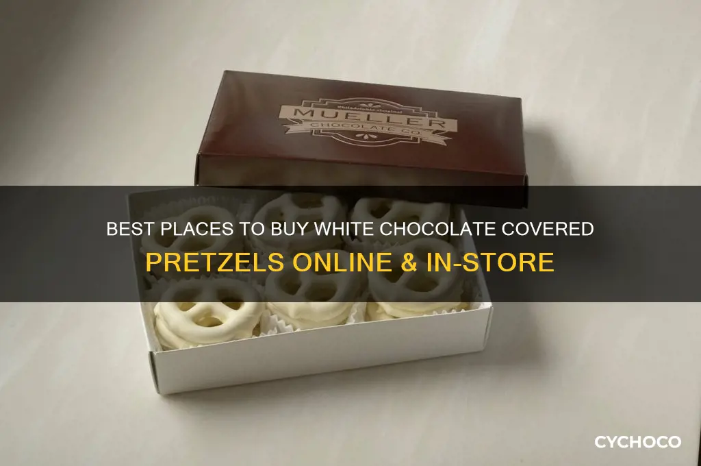 where to buy white chocolate covered pretzels