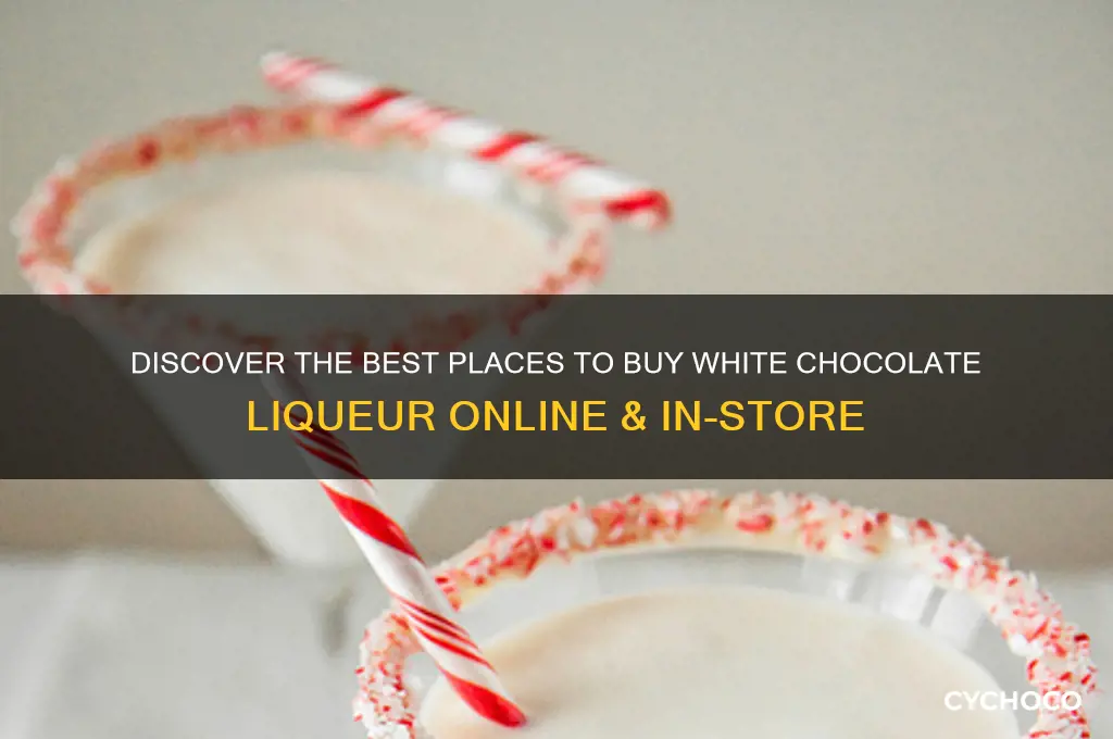 where to buy white chocolate liqueur