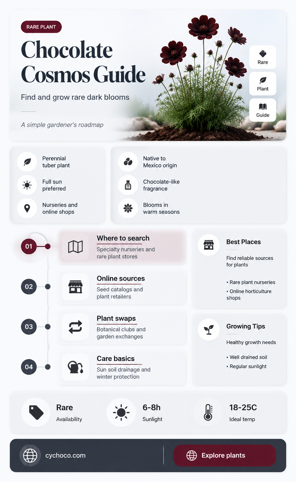 where to buy chocolate cosmos plants