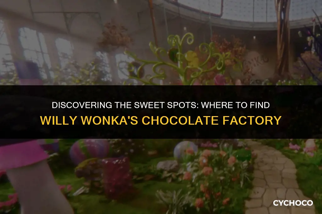 where to find willy wonka and the chocolate factory