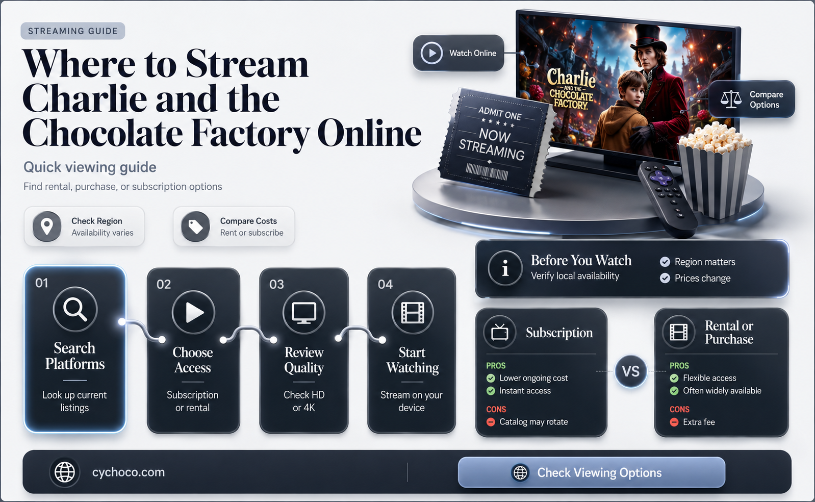 where does charlie and the chocolate factory stream