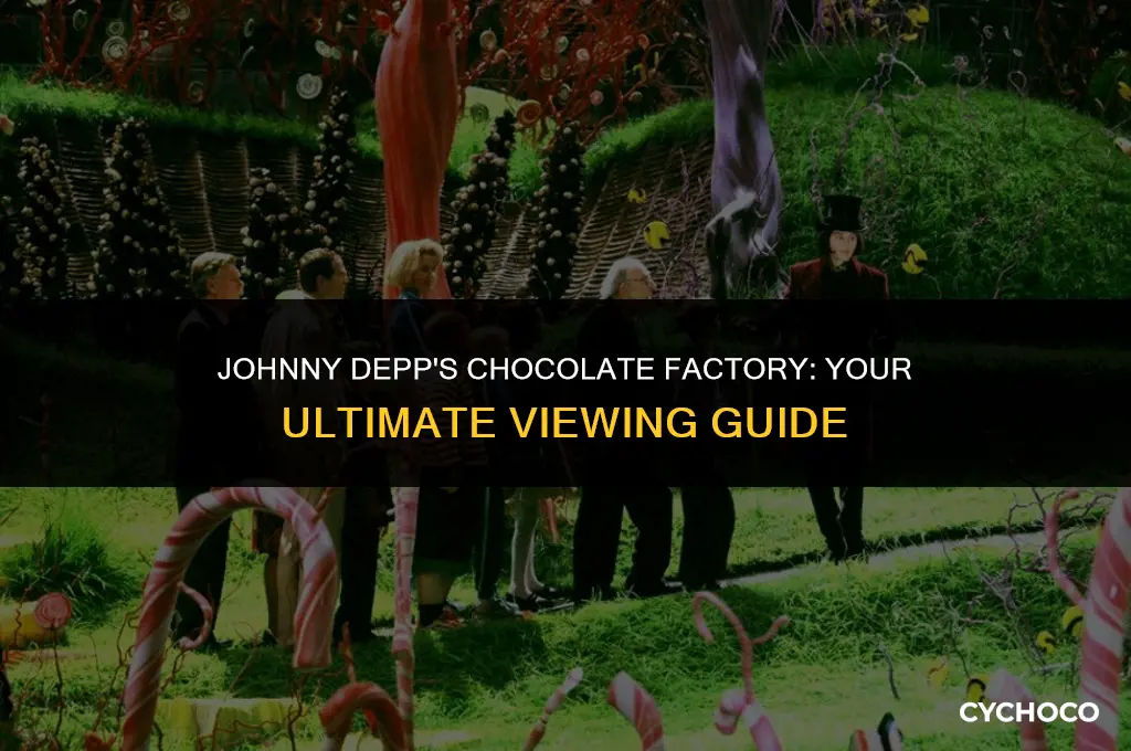 where to watch charlie and the chocolate factory johnny depp