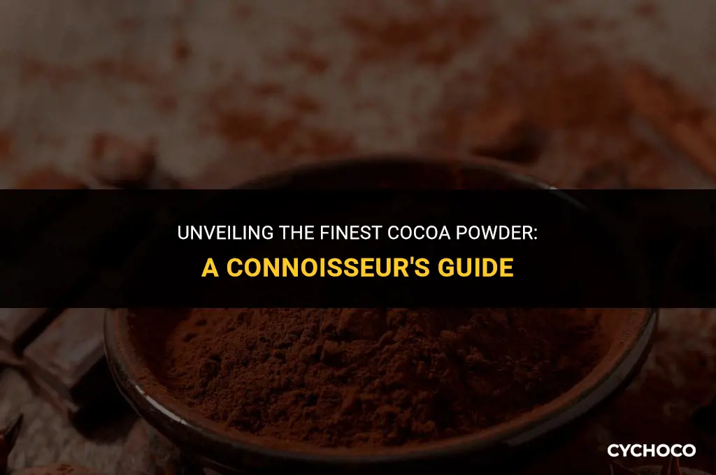 which cocoa powder is best