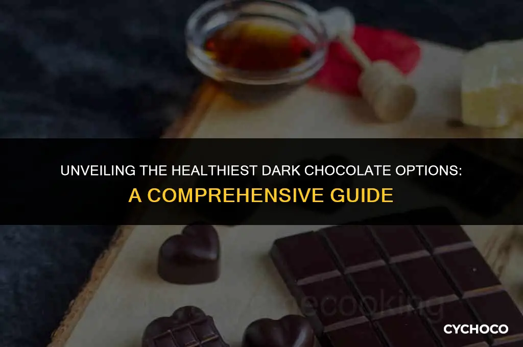 which dark chocolate is healthy