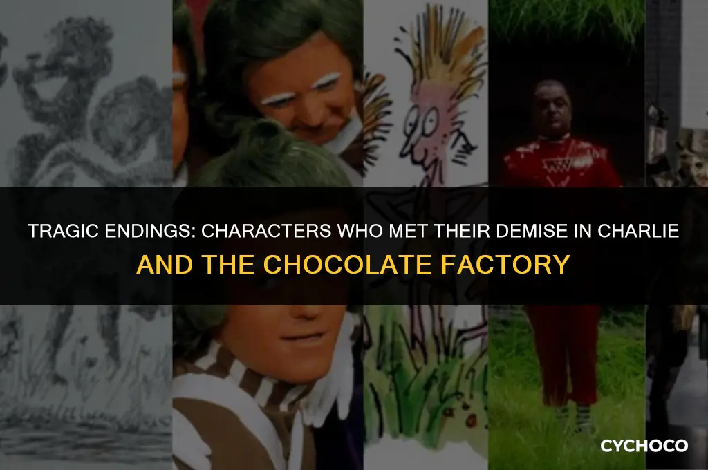 who died from charlie and the chocolate factory