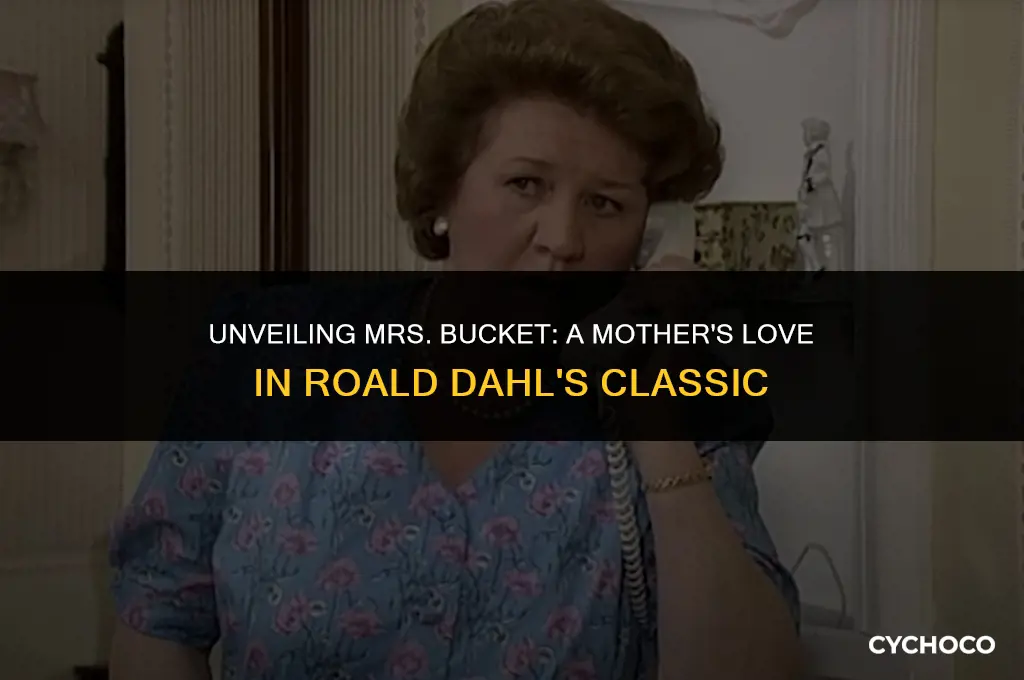 who is mrs bucket in charlie and the chocolate factory