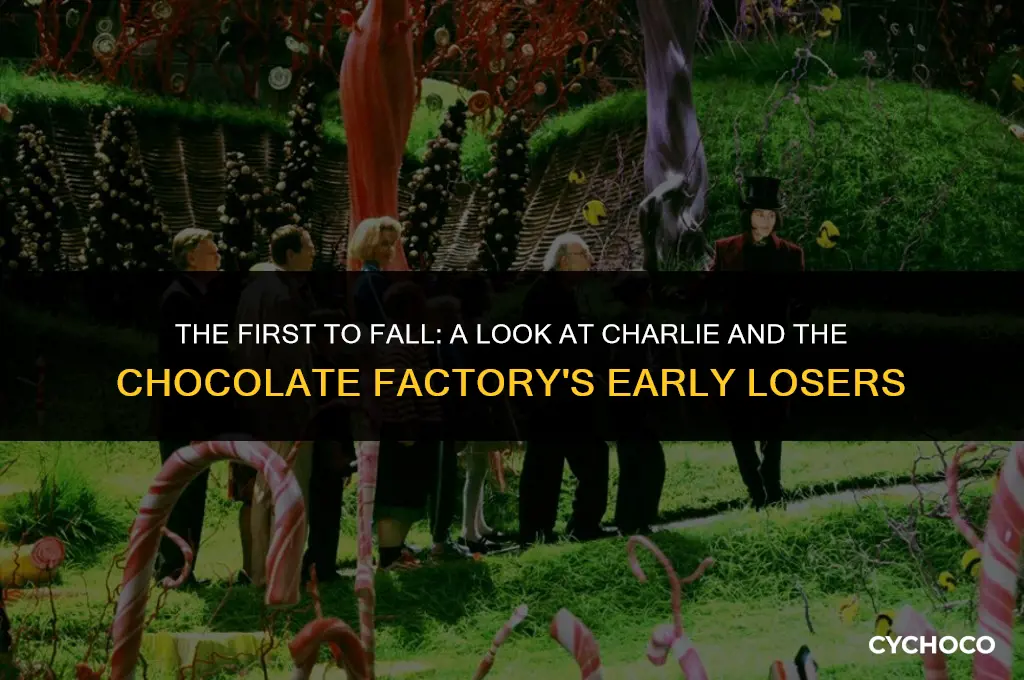 who lost first in charlie and the chocolate factory