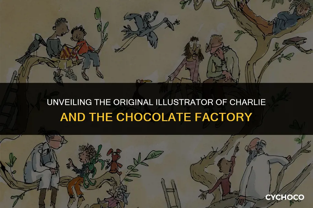 who originally illustrated charlie and the chocolate factory