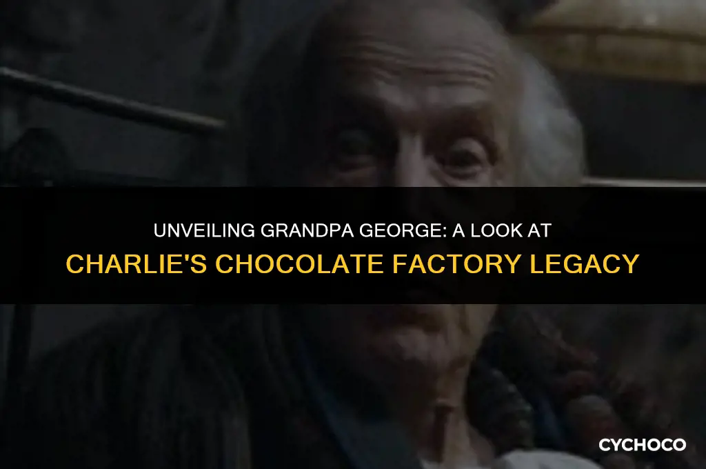 who played grandpa george in charlie and the chocolate factory