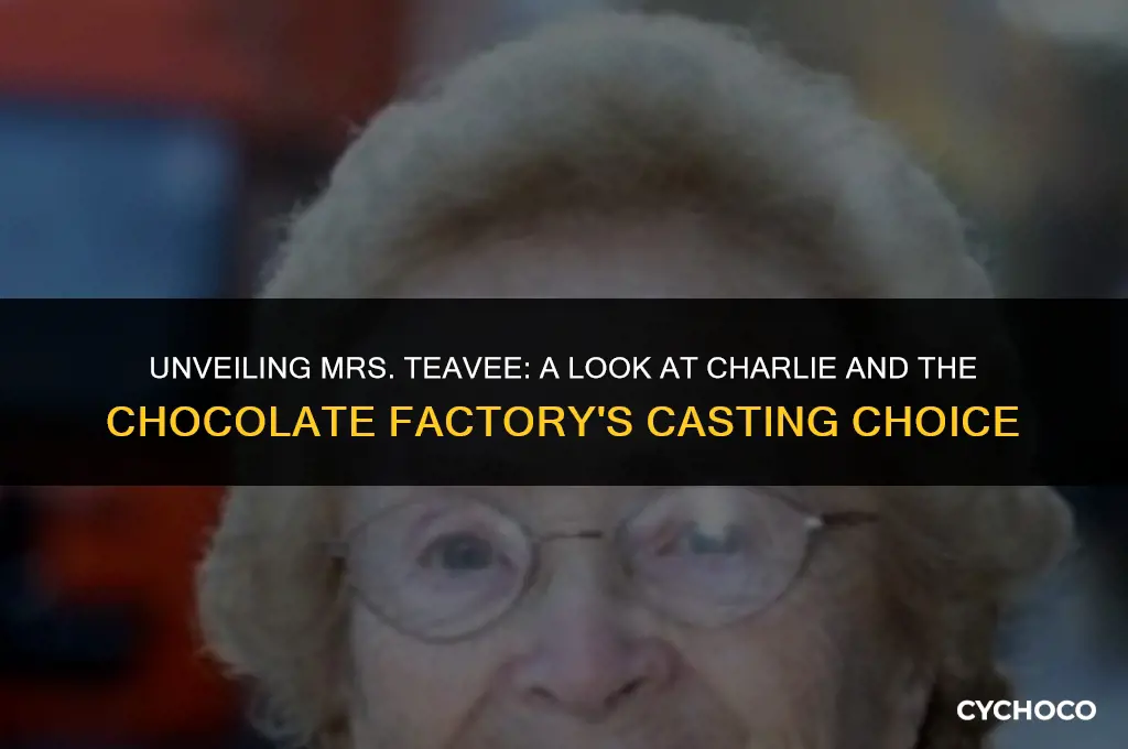 who played mrs teavee in charlie and the chocolate factory