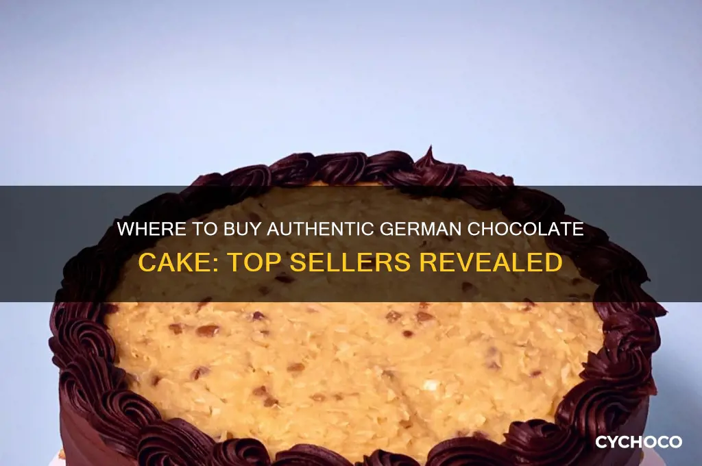 who sells german chocolate cake