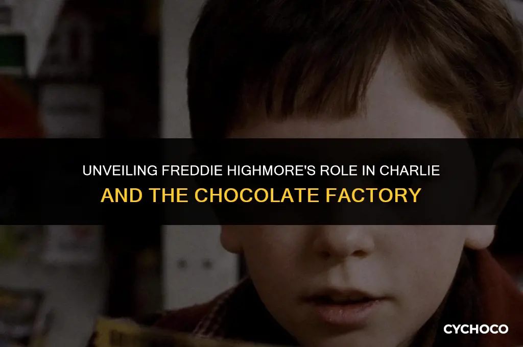 who was freddie highmore in charlie and the chocolate factory