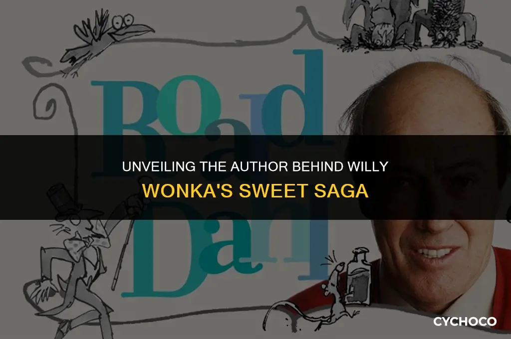 who wrote willy wonka and the chocolate factory the book