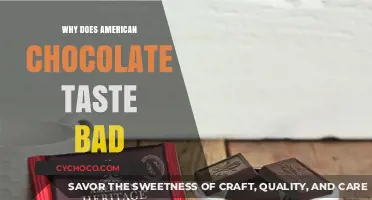 Why American Chocolate Often Disappoints: Unraveling the Bitter Truth