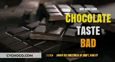 Why Dark Chocolate Tastes Bitter: Unraveling the Acquired Palate Mystery