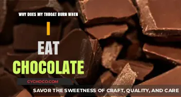 Unraveling the Mystery: Why Chocolate Causes Throat Discomfort
