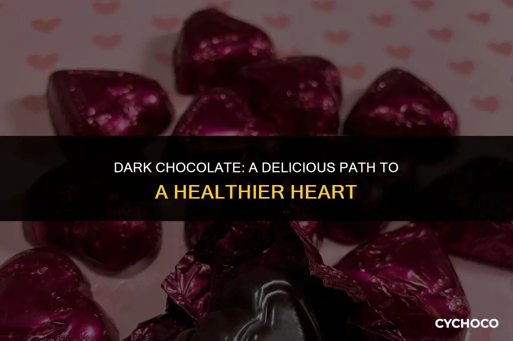 why is dark chocolate good for your heart