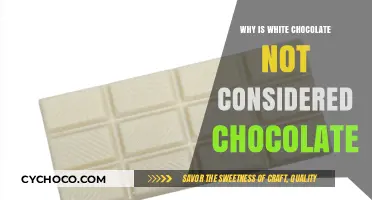 Why White Chocolate Doesn't Qualify as Real Chocolate: Unraveling the Debate
