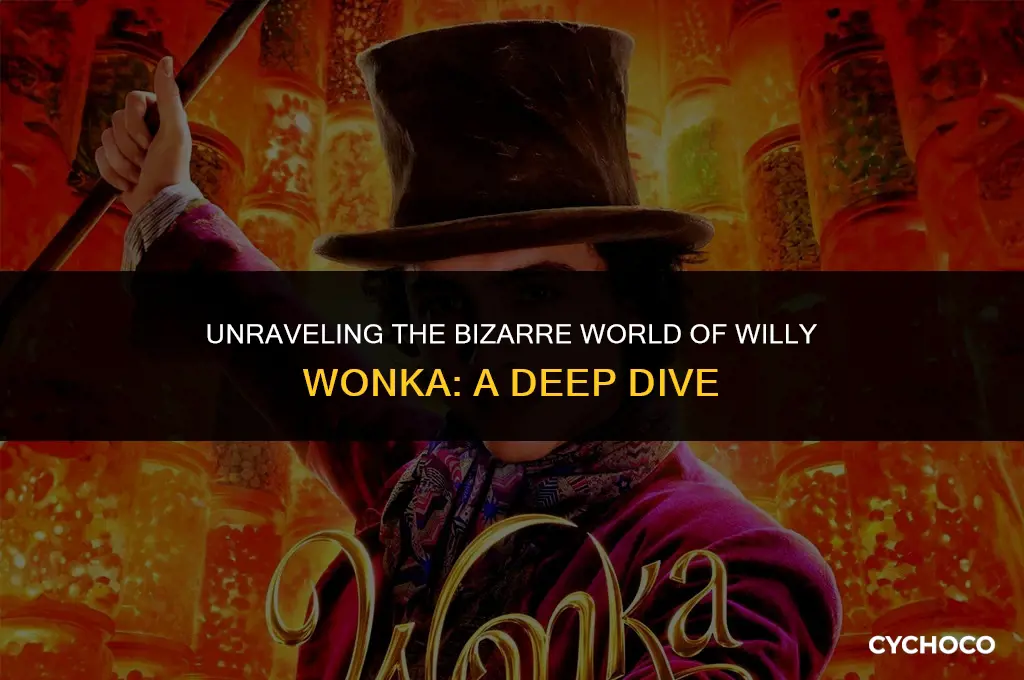 why is willy wonka and the chocolate factory so weird