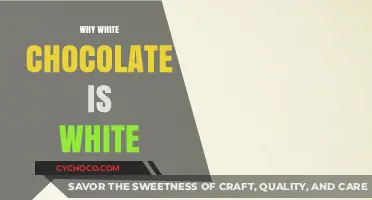 Unveiling the Mystery: Why White Chocolate is White